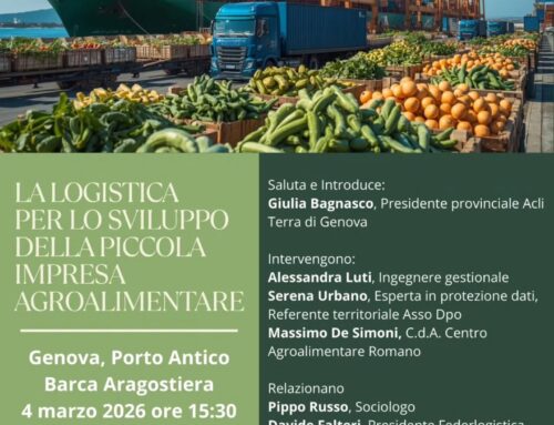 Agroalimentare e Logistica: a Genova il convegno per lo sviluppo delle piccole imprese